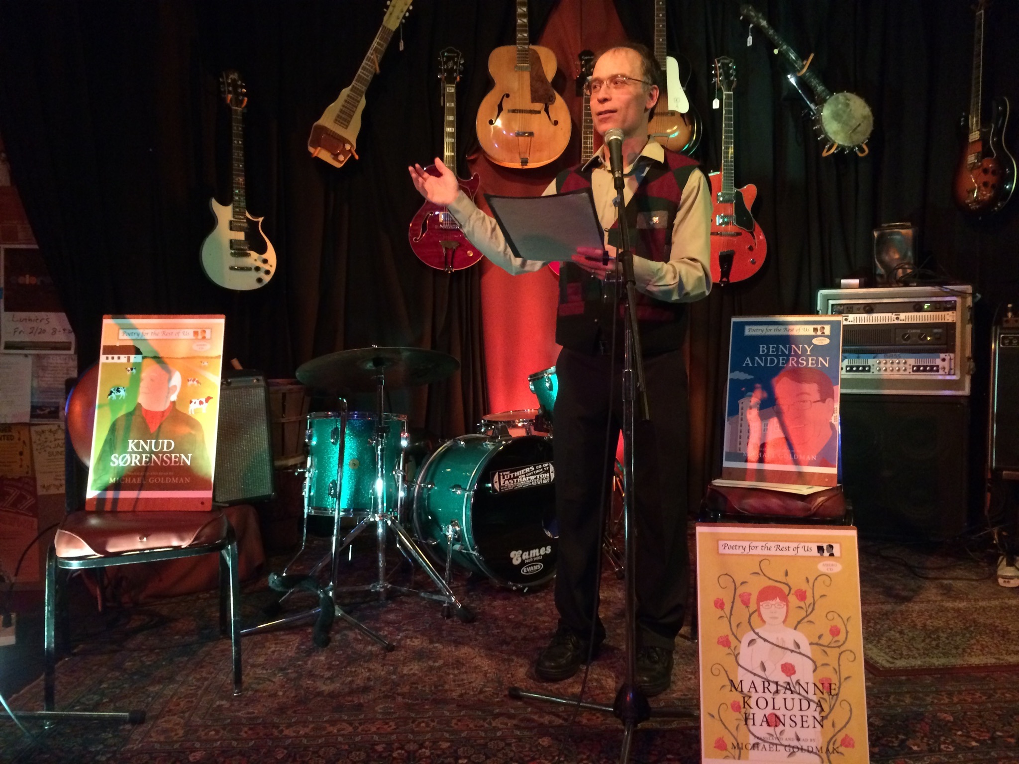 Michael Goldman Lecturing