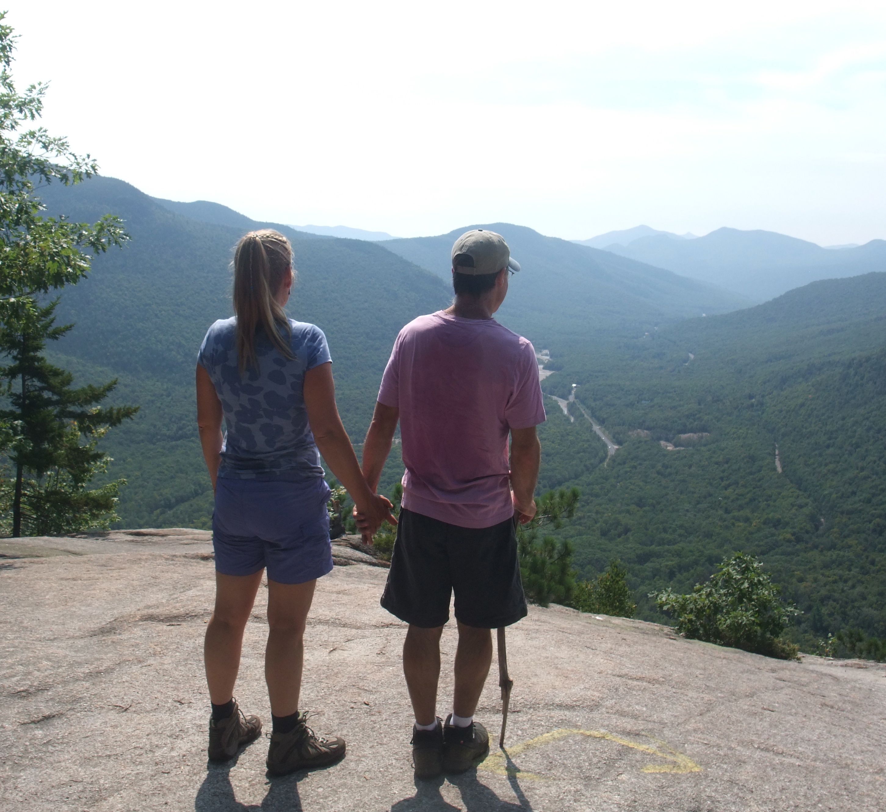View from a mountaintop